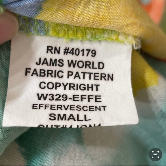 Jams World EFFERVESCENT Floral Print Dress Size S - Picture 9 of 9